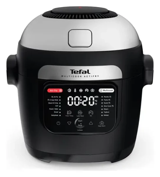 Tefal MY741CF0 Actifry černá / Horkovzdušná fritéza / 1334 W / 6 l / dotykový LCD (MY741CF0)