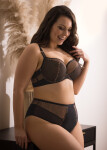 Měkká dámská podprsenka soft Gorsenia K 879 Gisel černá 80D