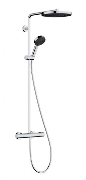 HANSGROHE - Pulsify S Puro Sprchový set s termostatem, průměr 26 cm, 3 proudy, EcoSmart, chrom 24237000