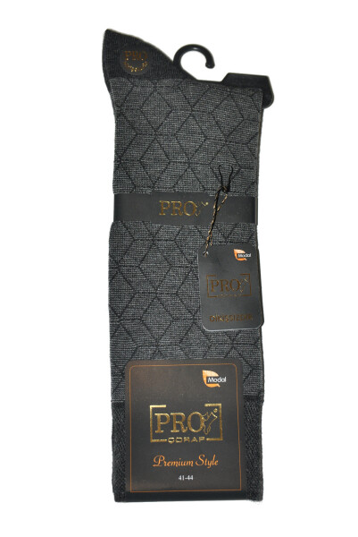 Pánské ponožky PRO Premium Style 16602 - Modal tmavě šedá 41-44