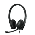 EPOS ADAPT 160T černá / kancelářská sluchátka s mikrofónem / ANC / USB-C (1000221)