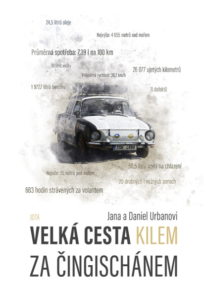 Velká cesta kilem za Čingischánem - Daniel Urban, Jana Urbanová