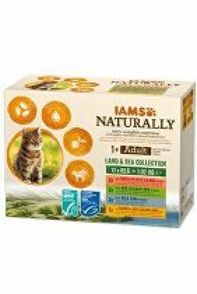 Iams Cat mix masa v omáčce pack 12x85g