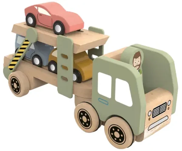 2Kids Toys Dřevěný autopřepravník