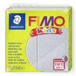 FIMO Kids 42g - dětská modelovací hmota stříbrná se třpytkami