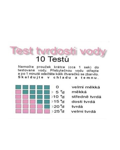 Aseko tester tvrdosti vody