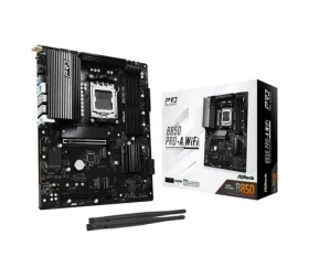 ASRock B850 Pro-A WiFi / AMD B850 / DDR5 / SATA III / USB 3.2 / 2.5GLAN / Wi-Fi 6E / sc.AM5 / ATX (90-MXBQN-A0UAYZ)
