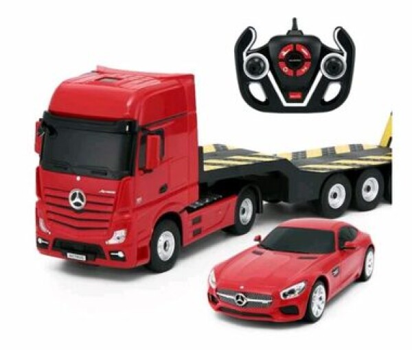 Rastar Actros & Mercedes 1:24 červená