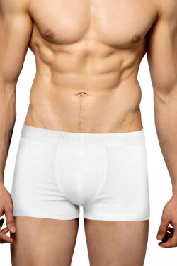 Pánské boxerky 016 white - Atlantic bílá XXL
