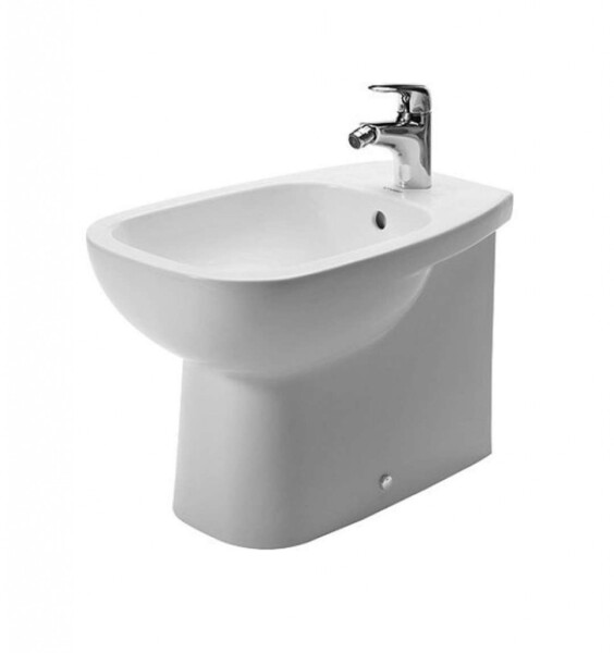 DURAVIT - D-Code Stojící bidet, 360x560 mm, otvor pro baterii, bílá 22411000002