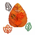 Dortisimo Sada vykrajovátek Podzimní listy (3 ks)