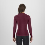 KARPOS Dinamico Merino 180 W Jersey Ls, Crimson velikost: S