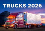 Nástěnný kalendář 2026 Helma - Trucks