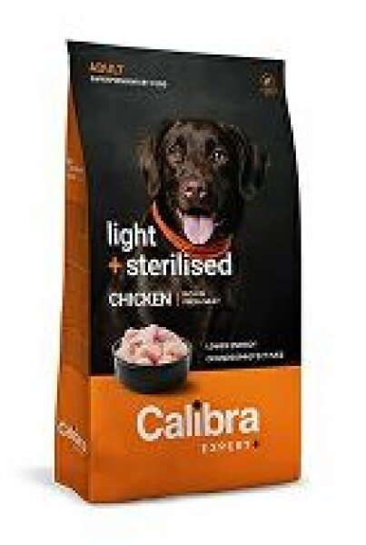 Calibra Dog EXPERT+ Adult Light & Steril. Chicken 2kg
