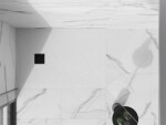 MEXEN/S - Stone+ obdélníková sprchová vanička 100 x 80, bílá, mřížka černá 44108010-B