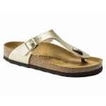 Dámské žabky Birkenstock Gizeh Birko-Flor Gold narrow (1016109) dámské 36
