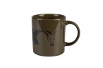 FOX Hrnek Ceramic Mug Logo Green and Black (CCW023)