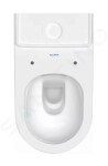 DURAVIT - D-Neo WC kombi mísa, Vario odpad, Rimless, HygieneGlaze, bílá 2002092000