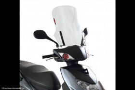 Yamaha Cygnus X 125 10-15 Skútr plexi Powerbronze 540 mm - lehce kouřová