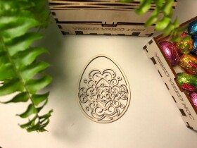 Velikonoční dekorace do pokoje Hnědá