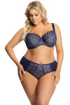 Dámské kalhotky 358 Blanca blue - GORSENIA tmavě modrá XXL