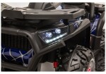 Mamido Dětská elektrická čtyřkolka 4x4 Spyder lakovaná modrá