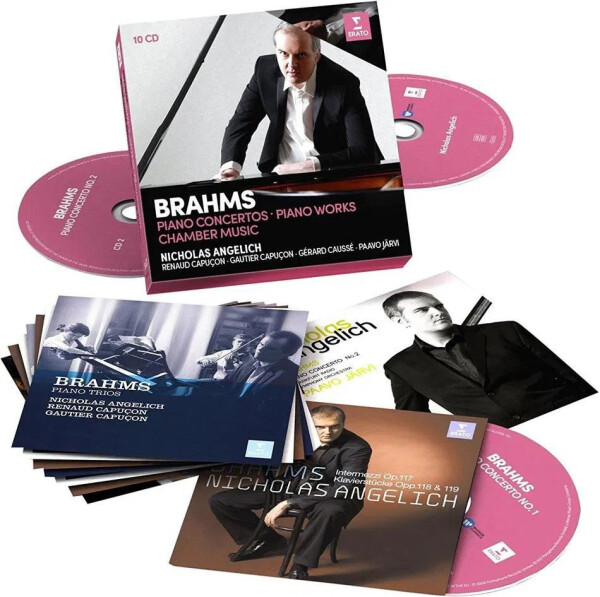 Brahms: Piano Concertos, Piano Works, Violin Sonatas, Piano Trios, Piano Quartets - 10 CD - kolektiv autorů
