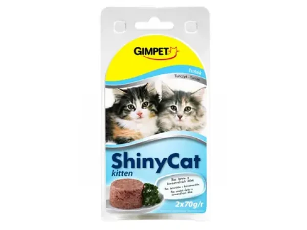GIMBORN Gimpet ShinyCat Junior tuňák konzerva 2x70g (4002064413532)