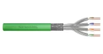 Digitus Cat8.2 S/FTP zelený / Instalační kabel / 500 m / AWG 22/1 / LSZH / Dca / 2000 MHz (DK-1843-VH-5)