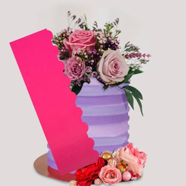 Cesil Cukrářská karta se vzorem Žebrování 29,5 cm