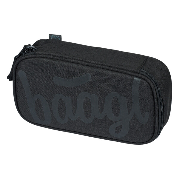 BAAGL Školní penál etue Uni černá GRS