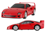 Mamido Sportovní autíčko Ferrari F40 na dálkové ovládání RC 1:24 červené