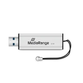 MediaRange MR916 32GB stříbrná / Flash Disk / USB 3.0 (MR916)
