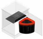 Franke vestavný odpadkový koš Solo 45 (83849)