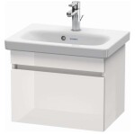 DURAVIT - DuraStyle Umyvadlová skříňka, 40x50x37 cm, 1 zásuvka, lesklá bílá DS630302222