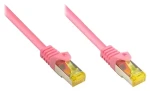 Good Connections Cat7 magenta / Patch kabel / S/FTP / 2 m / RJ-45 / 600 MHz (8070R-020M)