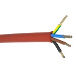 Silikonový kabel SIHF 4x0,5 mm CSIHF4050L