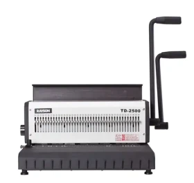 RAYSON TD2500 / Manuální vazač na drátěnou vazbu / Děruje až 25 listů 80 g/m2 / váže až 200 listů (RA-TD2500)
