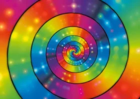YAZZ Puzzle Spirála ze světel