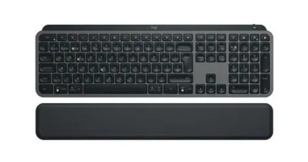 Logitech MX Keys S Plus šedá / Bezdrátová klávesnice / USB-C / BT / CH layout (920-011573)
