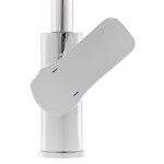 Dřezová baterie SAT Cube Way bez výpusti chrom CU280 CU280