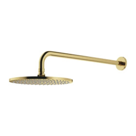 OMNIRES - Sprchová hlavice SLIMLINE s ramenem, kartáčovaná mosaz WGSET1BSB