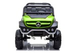 Mamido Dětské elektrické autíčko Mercedes Unimog 4x4 zelené