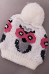 Dámská čepice Owl K340 bílá UNI