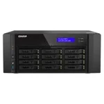 QNAP TS-h1290FX-7302P-128G / 12x HDD / AMD 7302P 3.3 GHz / 128 GB DDR4 / 3.5" SATA / 2x2.5GLAN (TS-h1290FX-7302P-128G)