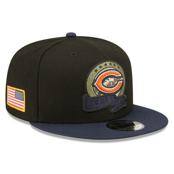 New Era Pánská kšiltovka Chicago Bears NFL 2022 On-Field Salute to Service 9FIFTY Snapback Velikost: S/M