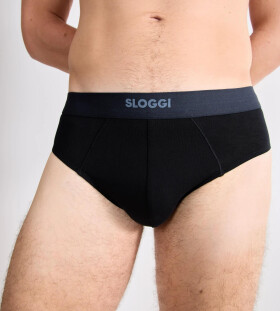 Pánské slipy EVER Ease Brief 2P - BLACK - černé 0004 - SLOGGI BLACK M