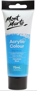 Mont Marte akrylová barva 75 ml azurová modrá Cerulean Blue