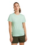 Dámské merino triko s krátkým rukávem ICEBREAKER Wmns 150 Ace SS Tee, Mint velikost: L