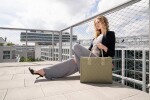 Stylová kabelka Reisenthel Daily Shopper Rhombus olive